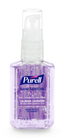 Purell Advanced Hand Sanitizer Calming Lavender Gel, Infused w/ Essential Oils, 2 oz Pump Bottle (Adult)