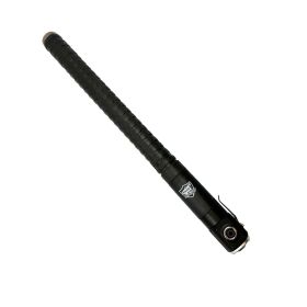 Streetwise Push Button Auto Expandable Baton with Flashlight (size: 20")