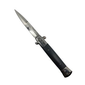 9' Automatic Out-The-Side Knife (Color: Carbon Fiber)